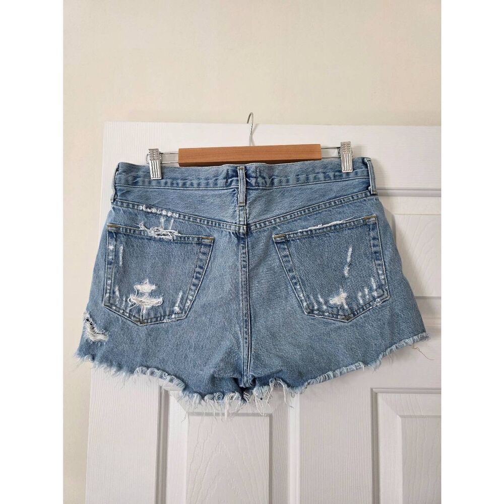 AGOLDE Parker Vintage Cut Off Short in Swapmeet 28 $148 - Picture 5 of 11